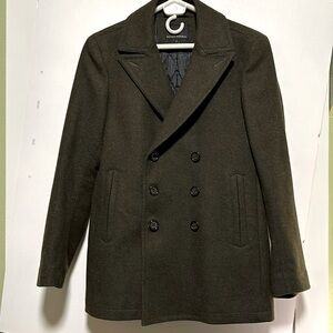 Men’s wool pea coat size small